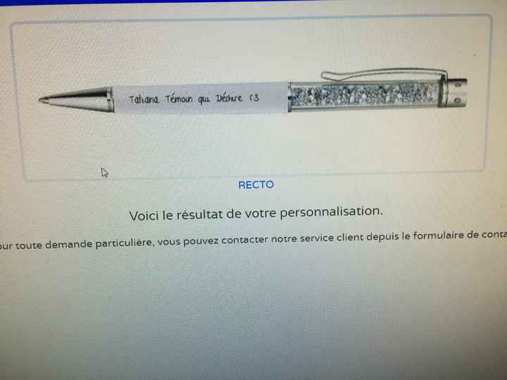 J-15 cadeaux témoins ! - 2
