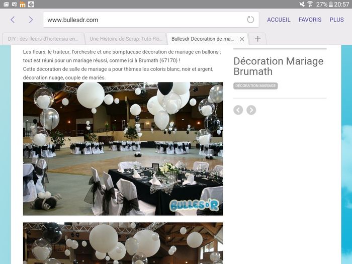 Idées centre de tables - 1