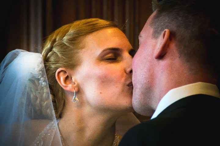 Vous pouvez embrasser la mariée !