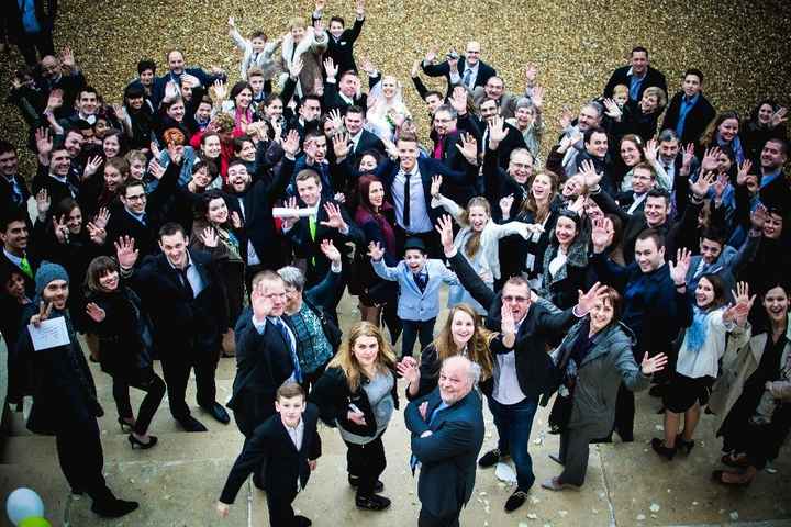 Photo groupe de la haut