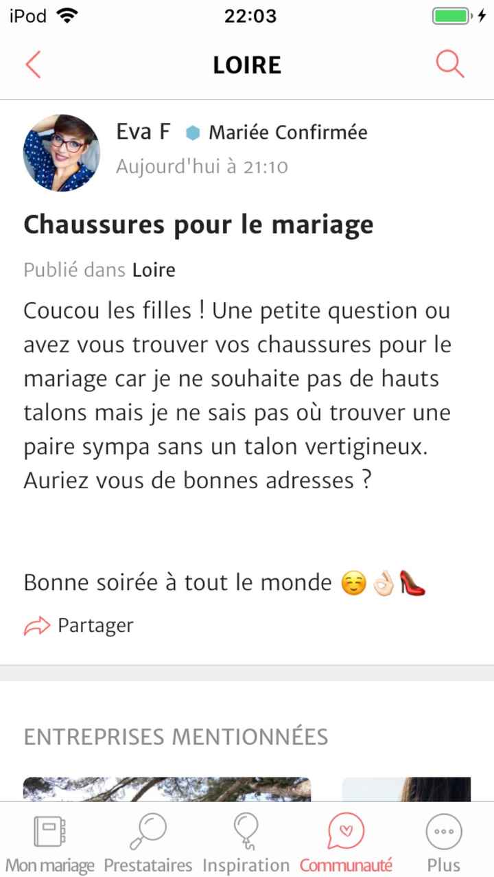 Chaussures pour le mariage - 1