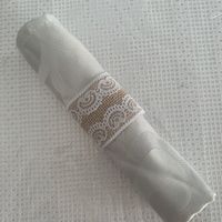 Ronds de serviette hésitation - 1