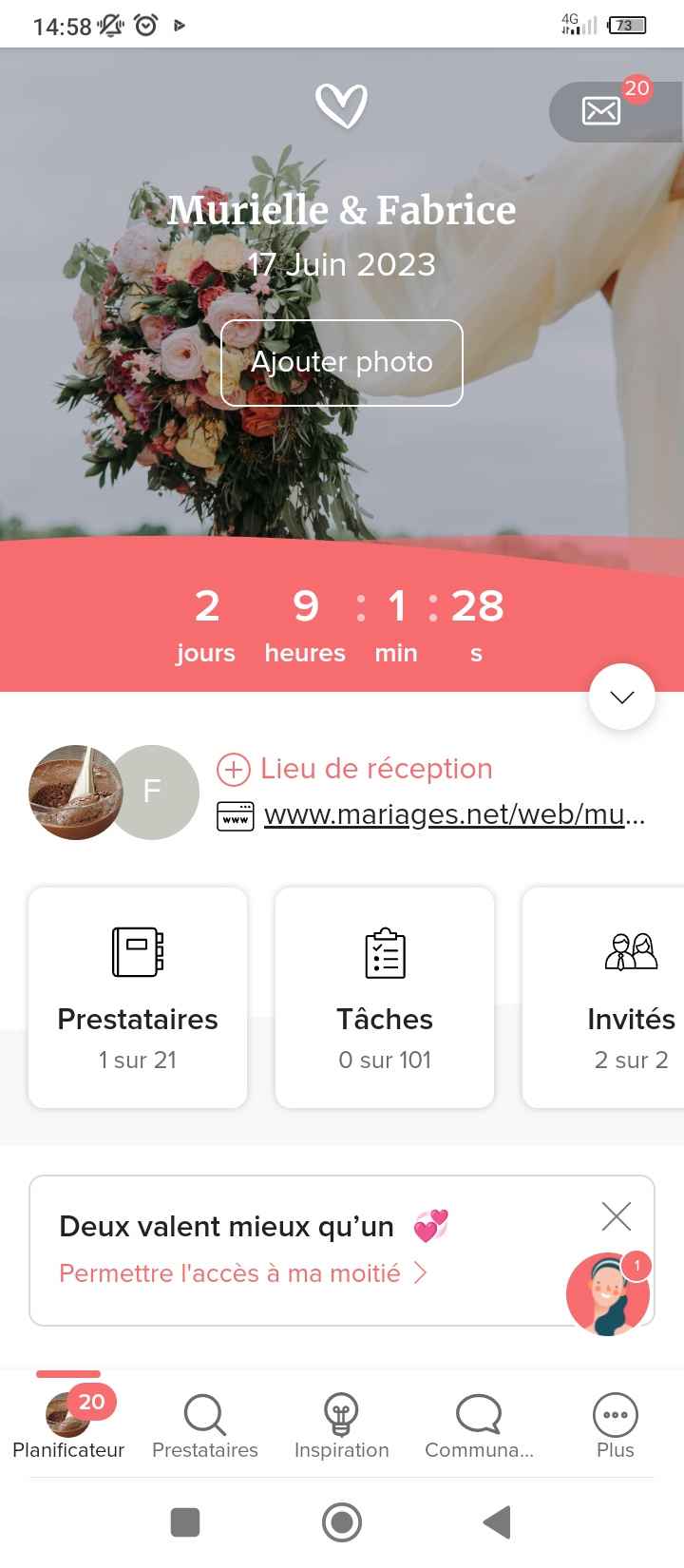 Capture depuis l'application mobile ton compte à rebours et partage-le ⏳😍 - 1