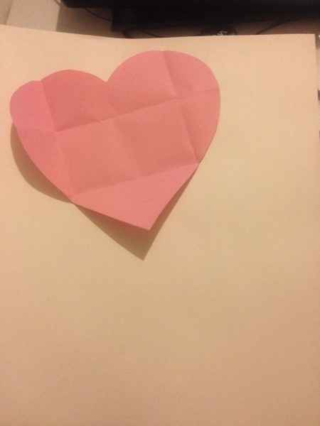 des petits papier de couleur....