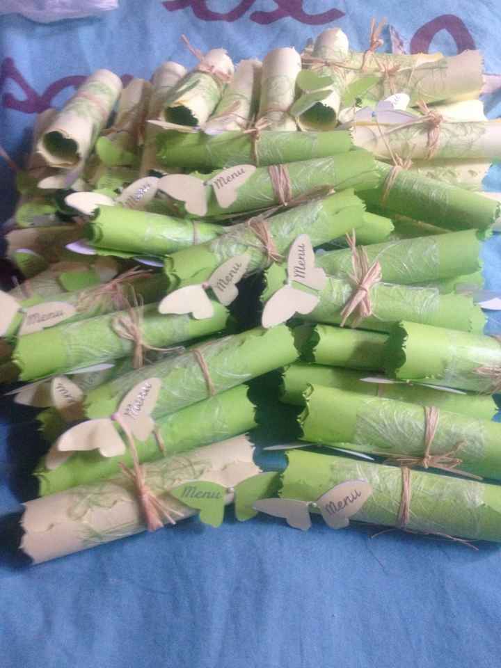 Mes menus suite ....