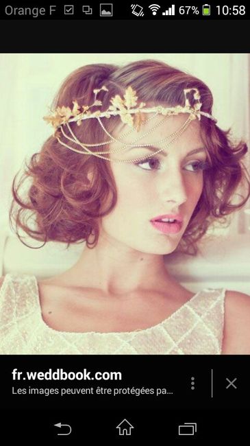 Coiffure sur cheveux court - 3