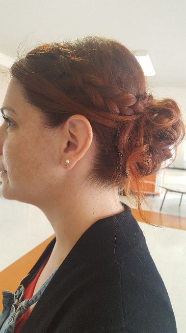 Nouvel essai coiffure concluant! - 2