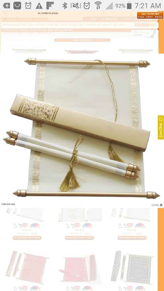 Faires parts parchemin orientales  besoin d aide diy/achat ? - 1