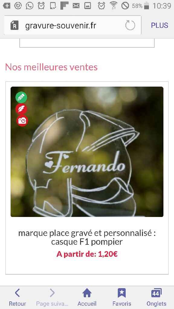 Porte nom casque de pompier désespérée - 1