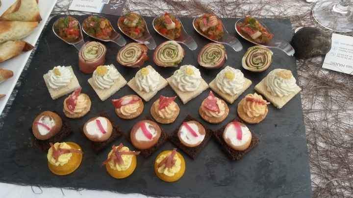 Toasts pour le cocktail