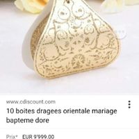 Montrer moi vos boites a dragées (si vous le voulais bien) - 1