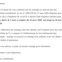 Nous nous marions le 23 Mai 2020 - Charente Maritime - 1