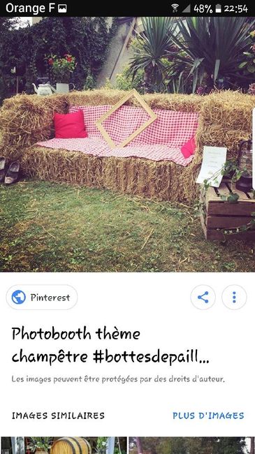 Table en bottes de paille 2