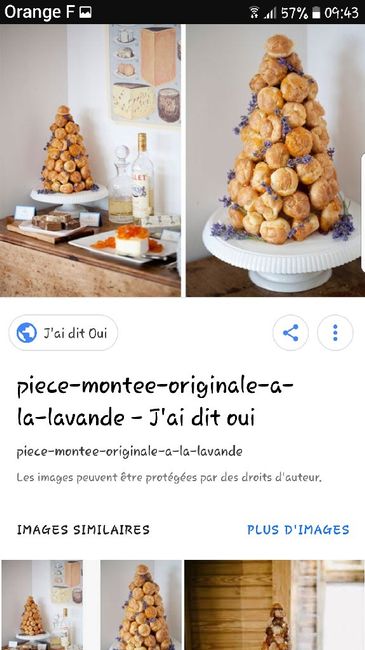 Thème vintage pièce montée 15