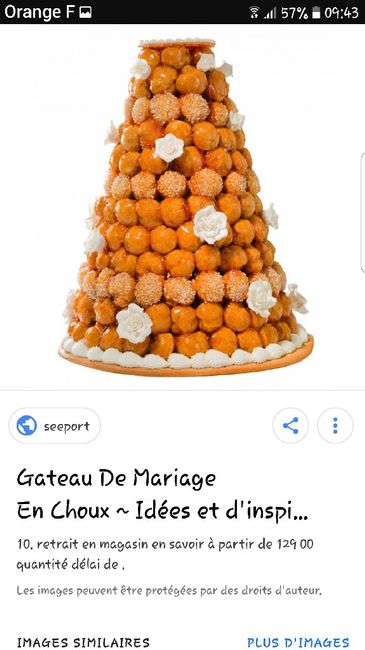 Thème vintage pièce montée 16