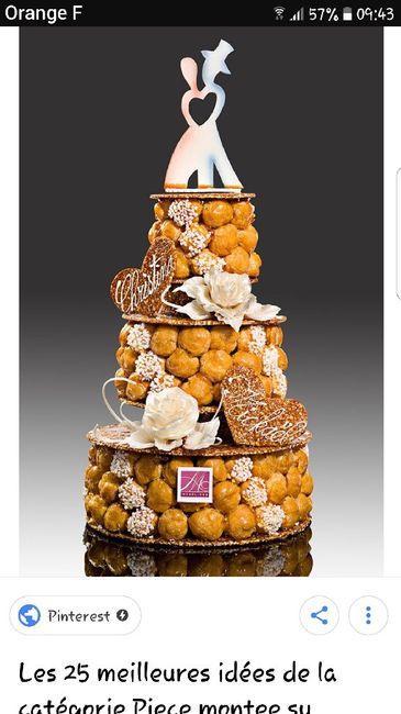 Thème vintage pièce montée 17