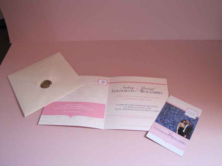 Faire part et save the date en magnet