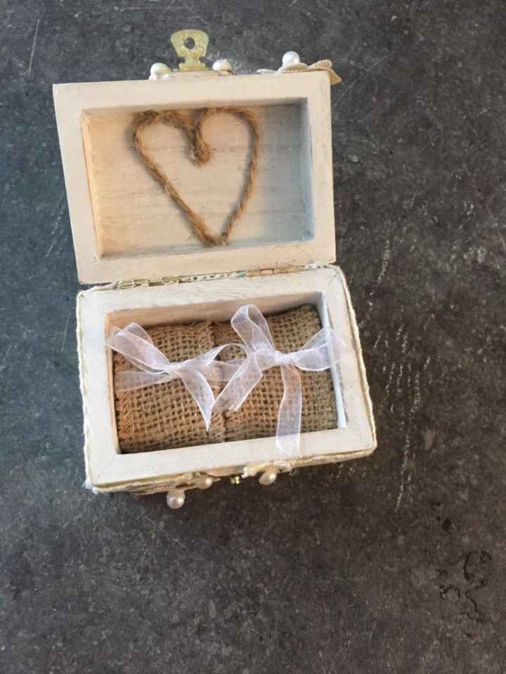 Ma boîte à alliances fait maison - 3