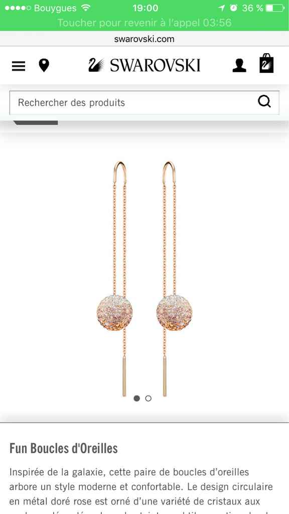 Bracelet et boucles d'oreilles - 1