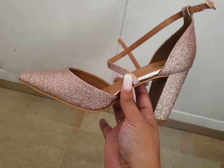 Chaussures rose gold - 1