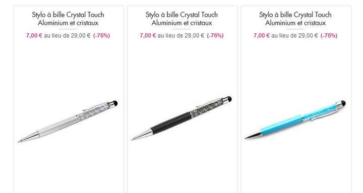 stylo cristal
