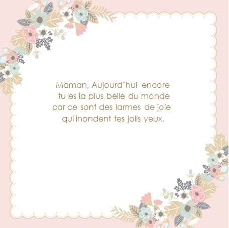 larmes de joie maman