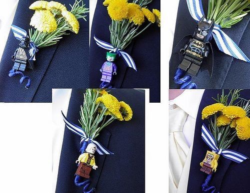 modele de boutonniere personnage