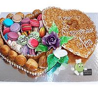 coeur choux et macarons