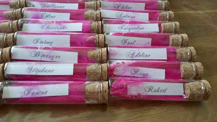 Vos avis pour dragées + annonce table thème mer et menu - 1