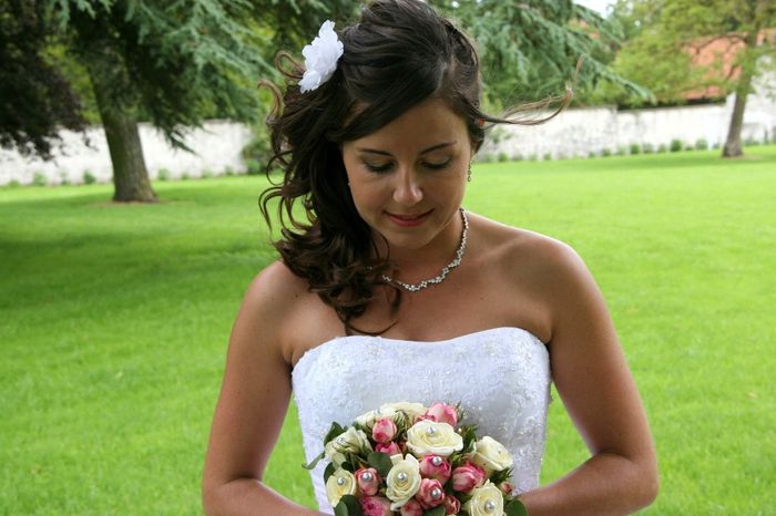 coiffure bouquet