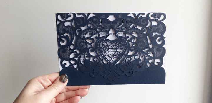 Faire part enfin terminé ! - 1