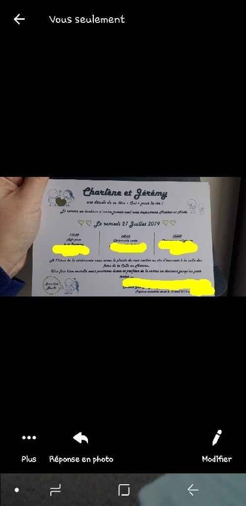 Faire part enfin terminé ! - 3