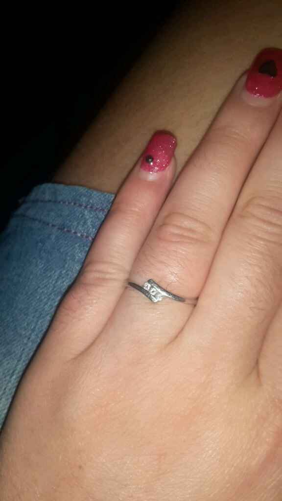 Bague de fiancaille - 1