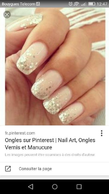 Question vernis à paillette - 1