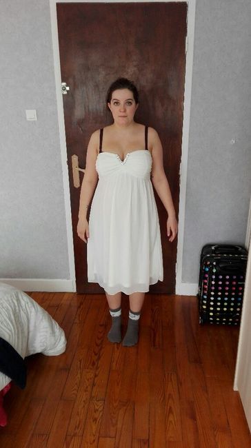 Robe témoin et gros bidon ^^ - 1