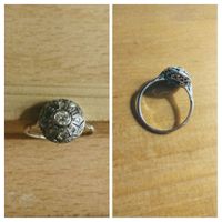 Bague art déco / vintage en guise d'alliance. help - 2