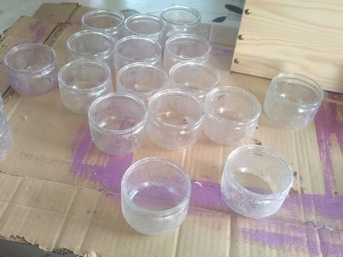 suite des pots paillettes