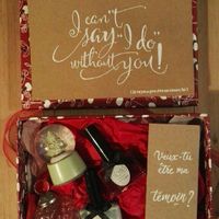 Dimanche productif ! (test confettis et boîte demande témoin) - 2