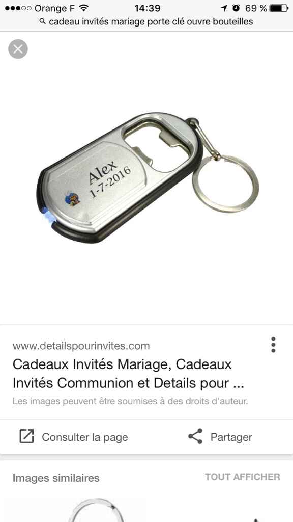 Dernière étape : quel cadeau comptez-vous offrir à vos invités ? - 1