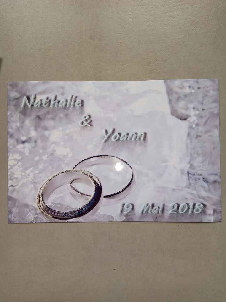 Save the date fini ! - 1