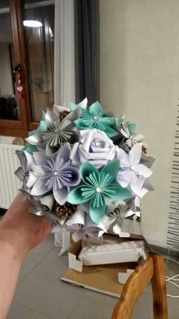  Bouquet origami besoin d'aides - 1