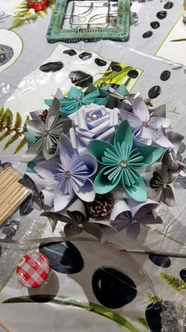  Bouquet origami besoin d'aides - 2