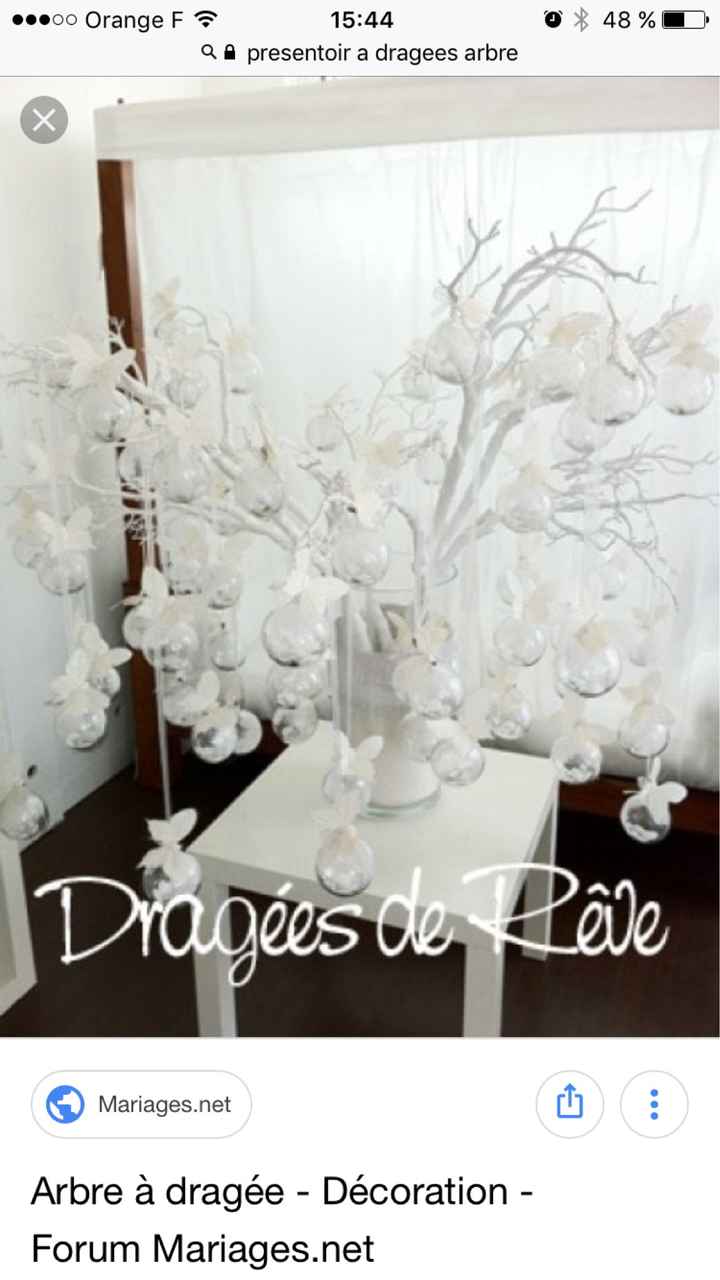 Arbre à dragees - 1