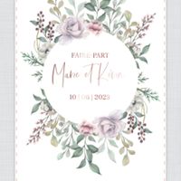 Publie ce modèle de faire-part et dis-nous quelle taille tu as du utiliser ! 😏💌 - 1