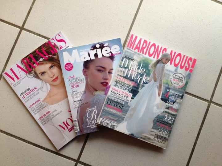 La lecture de magazine