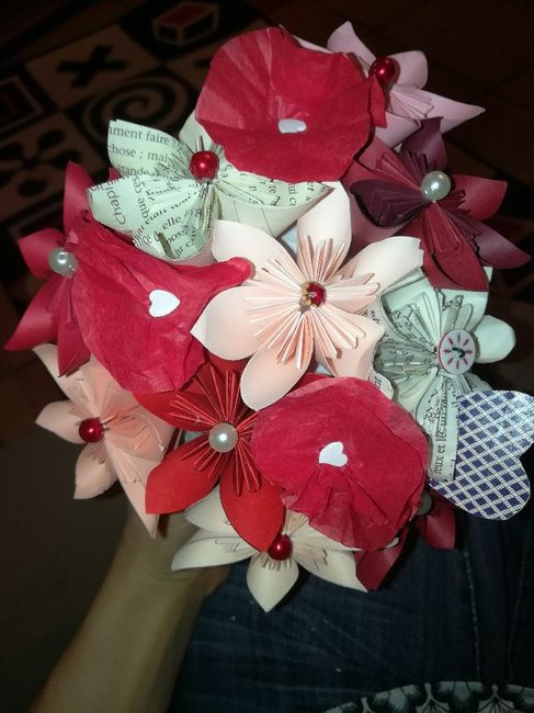 Bouquet papier - 2