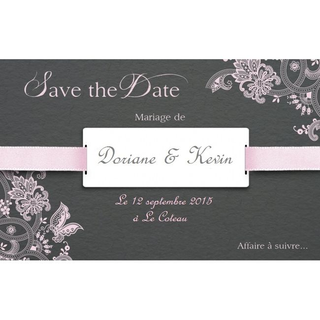 Save the date