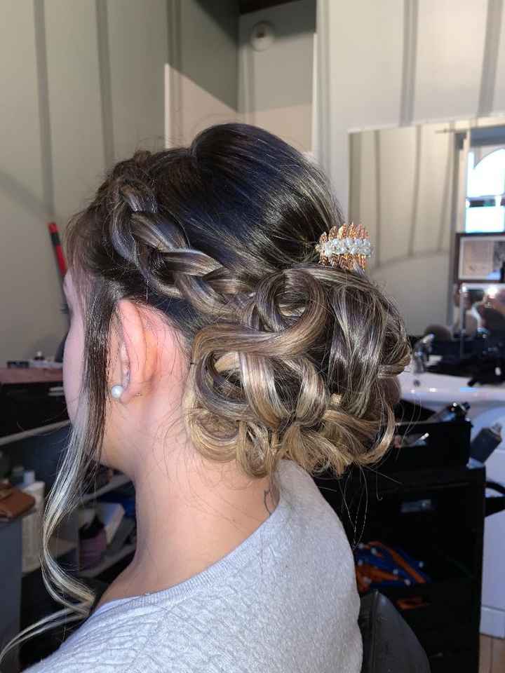 Essai coiffure 👰😍 3