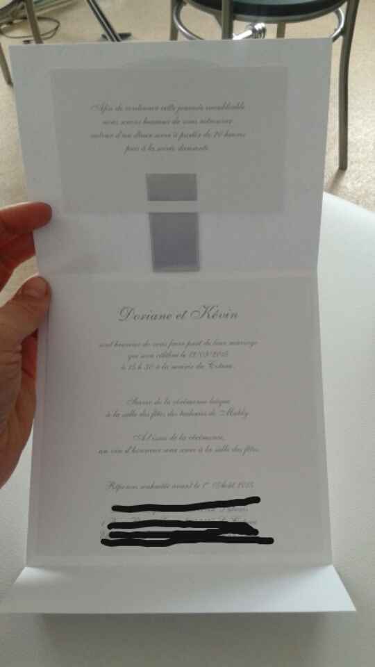 Faire part arriver - 1