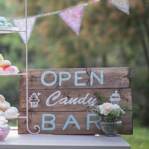 Open candy bar